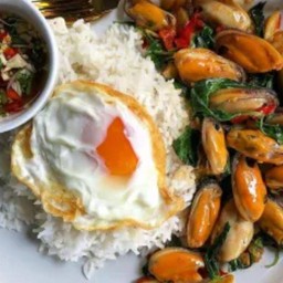 ข้าวผัดกะเพรา