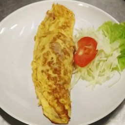 ไข่เจียวม้วน (กับข้าว)