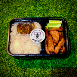 ชุดเซ็ทข้าวเหนียวหมูแดดเดียว