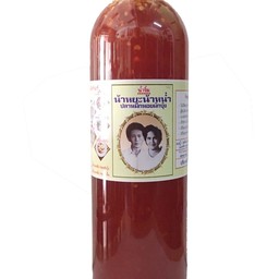 น้ำจิ้มปลาหมึก หอยผักบุ้ง ใหญ่ 600 มล.