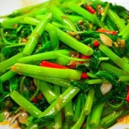 ผัดผักบุ้ง (กับข้าว)