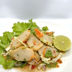 เกี๊ยวปลาของแท้ จากระยอง ยำแซ่บ ต้องลองเลย Original Rayong fish dumplings