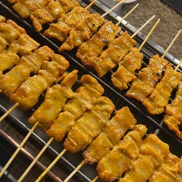 หมูสะเต๊ะ25ไม้