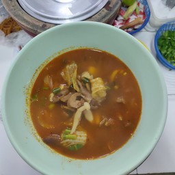 ข้าวสวย + ซุปหม่าล่า