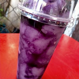 บลูเบอร์รี่โซดาปั้น