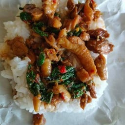 กะเพราห่อกระดาษ 39 บาท เชียงใหม่