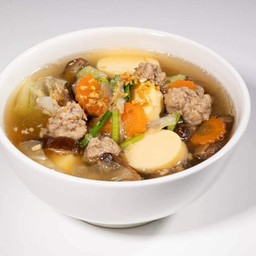 แกงจืดเต้าหู้หมูสับ