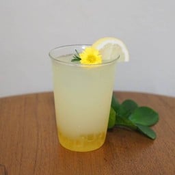Yuzu honey jelly soda