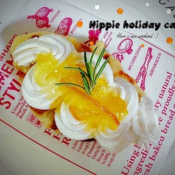 ครอฟเฟิล ครีมสด ยูสุเกาหลี