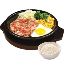 Pork Yakiniku with Egg