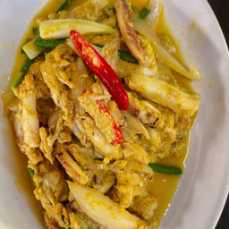 เนื้อปูผัดผงกะหรี่