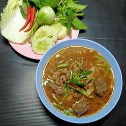 ต้มแซ่ปเครื่องในเนื้อ(ต้องการขมกรุณาระบุด้วย)