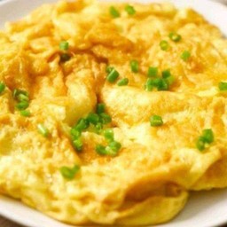 ไข่เจียว ราดข้าว