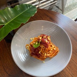 Spagbetti bacon