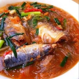 ต้มยำปลาป๋อง2ป๋อง+ใส่วุ้นเส้น