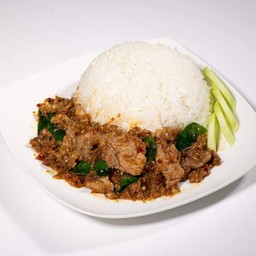 ผัดเผ็ดหมู