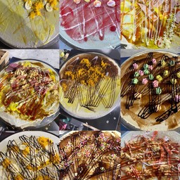 เครปตามใจแป้งวนิลา (เลือกไส้ได้เลยค่ะ)