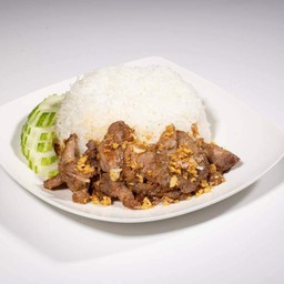 หมูทอดกะเทียม