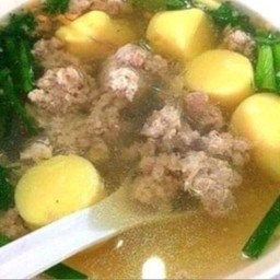 ต้มจืดเต้าหู้หมูสับ+วุ้นเส้น