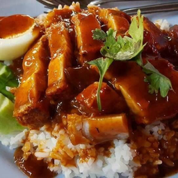 ข้าวหมูกรอบ