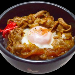 ข้าวหน้าหมู ไข่ออนเซ็น