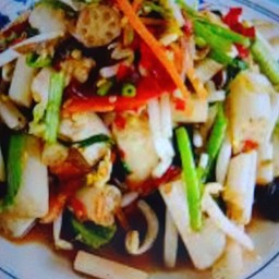 ตำป่าไหลบัวปลาร้า