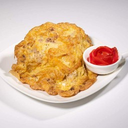 ข้าวไข่เจียวหมูสับ