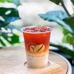 ชาไทยลาเต้ (Thai Tea Latte)