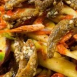 ยำมะม่วงปลากรอบ