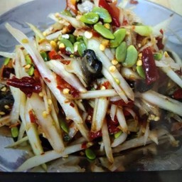 ตำลาวใส่หอยนา