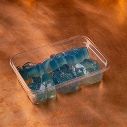 วุ้นลูกตาลอัญชัน