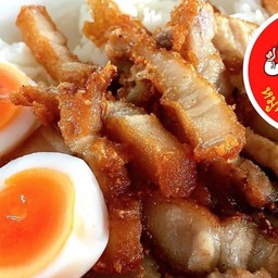 ข้าวหมูทอดอร่อยมาก บางโพ