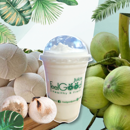 มะพร้าวเผา ปั่นสมูตตี้