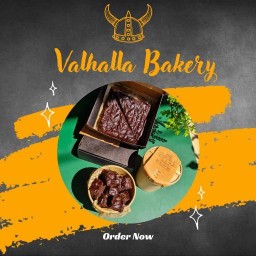 Valhalla Bakery ขนมปังปิ้ง/ขนมปังสังขยาใบเตย/เบเกอรี่/กาแฟ