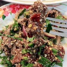 ก้อยหมูสุก-ดิบ