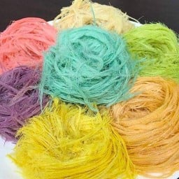 โรตีสายไหม ทำสด หน้าเคอรี่คลองแห