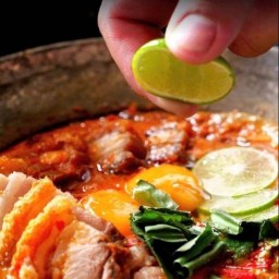 91 Crispy Pork / บะหมี่หมูแดงหมูกรอบ/ ข้าวหมูแดงหมูกรอบ /กระเพาหมูกรอบ  รัตนาธิเบศร์