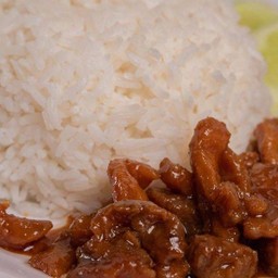 ข้าวราดหมูหวาน