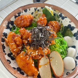 บะหมี่ไก่ทอดเทอริยากิ แห้ง