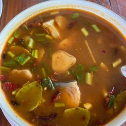 ต้มโคร้งปลาบึก