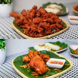 Set Chicken Skin + 2 Drumsticks