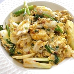 เนื้อปูผัดผงกะหรี่