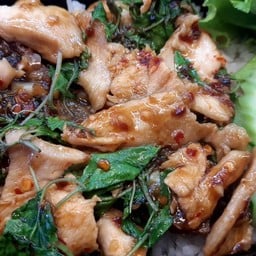 ข้าวกระเพราไก่