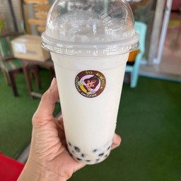 มะพร้าวปั่นใส่ไข่มุก