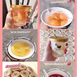 ผลไม้ลอยแก้ว  สละ