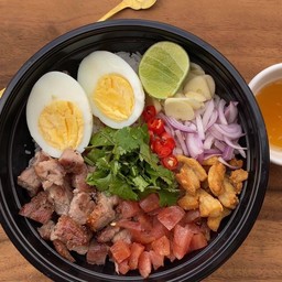 ข้าวหยำหมู