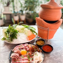 ชุดหมูจุ่มหม้อดิน