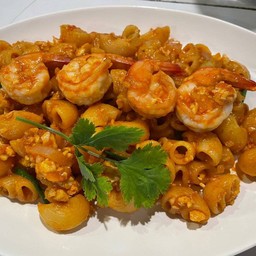 มักกะโรนีกุ้ง