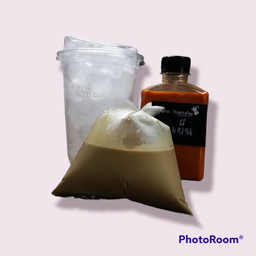 ลาเต้เย็นVsชาไทยใส่ขวด