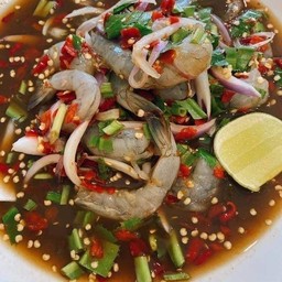 ยำกุ้งสด